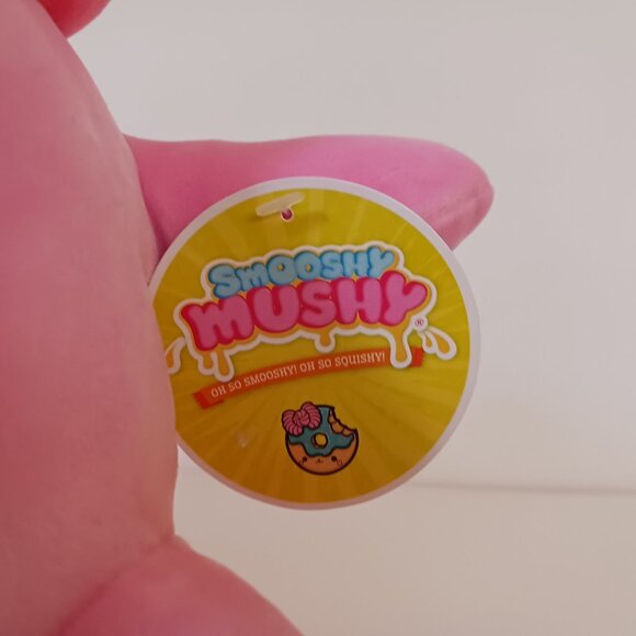 Smooshy Mushy 16" Plush Lolli Lamb Toy Stuffed Animal Pink 2019 W/ Tag - Picture 3 of 8